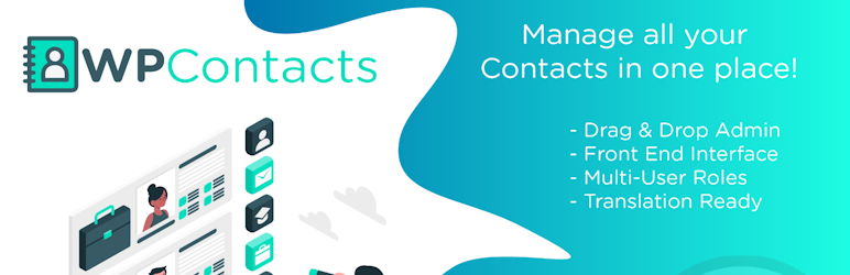 WP Contacts Slim Preview Wordpress Plugin - Rating, Reviews, Demo & Download