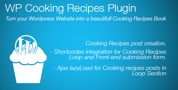WP Cooking Recipes Preview Wordpress Plugin - Rating, Reviews, Demo & Download