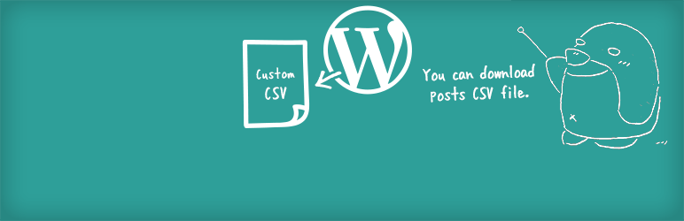 WP CSV Exporter Preview Wordpress Plugin - Rating, Reviews, Demo & Download