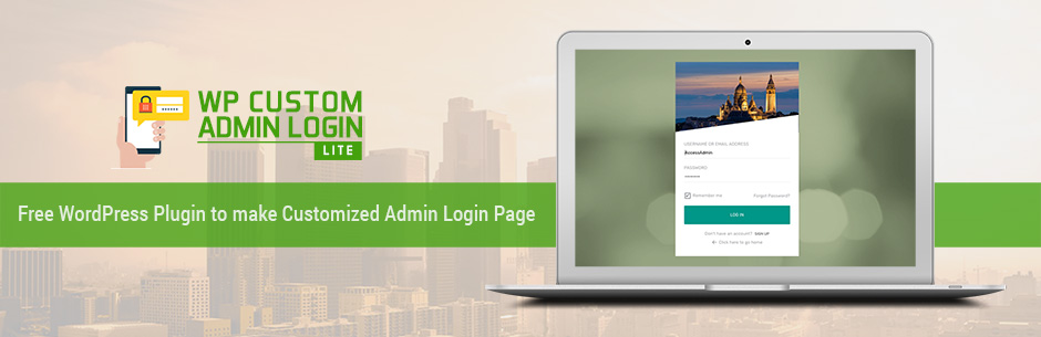 WP Custom Admin Login Lite – Free WordPress Plugin To Make A Customized Admin Login Page Preview - Rating, Reviews, Demo & Download