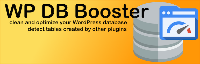 WP DB Booster Preview Wordpress Plugin - Rating, Reviews, Demo & Download