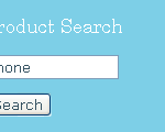 WP E-Commerce Product Search Widget