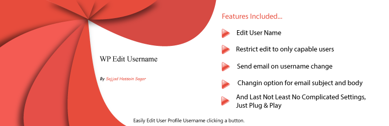 WP Edit Username Preview Wordpress Plugin - Rating, Reviews, Demo & Download