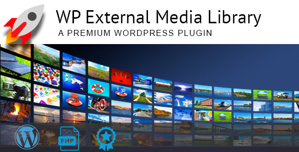 WP External Media Library Preview Wordpress Plugin - Rating, Reviews, Demo & Download