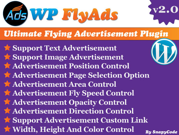 WP FlyAds & Christmas Snow Falling Effects Plugin Preview - Rating, Reviews, Demo & Download