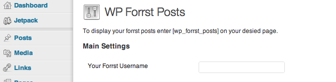 WP Forrst Posts Preview Wordpress Plugin - Rating, Reviews, Demo & Download