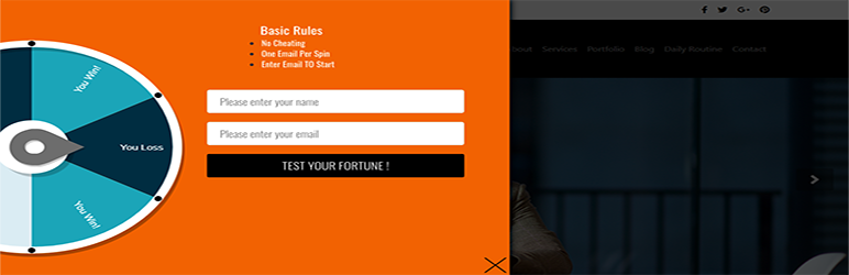 WP Fortune Wheel Preview Wordpress Plugin - Rating, Reviews, Demo & Download