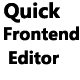WP Frontend Editor