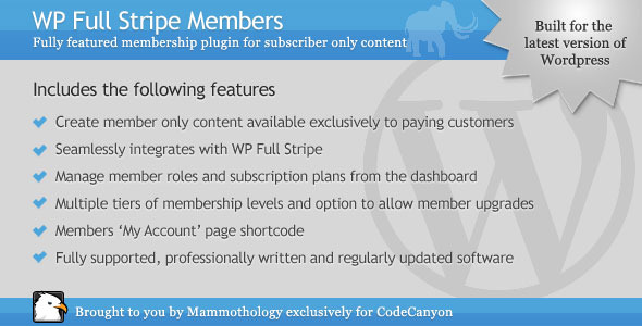 WP Full Members – Add-on For WP Full Pay Preview Wordpress Plugin - Rating, Reviews, Demo & Download