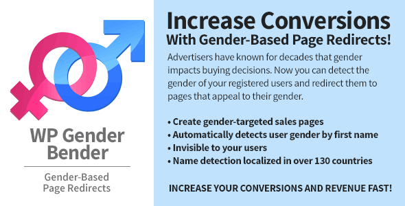WP Gender Bender Preview Wordpress Plugin - Rating, Reviews, Demo & Download