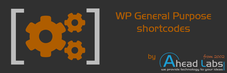 WP General Purpose Shortcodes Preview Wordpress Plugin - Rating, Reviews, Demo & Download