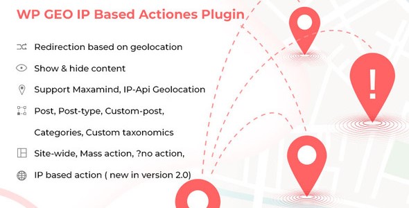 WP Geo IP Action Plugin Preview - Rating, Reviews, Demo & Download