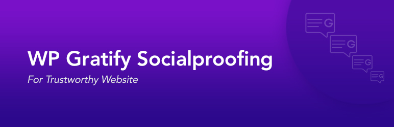 WP Gratify-Socialproofing Preview Wordpress Plugin - Rating, Reviews, Demo & Download