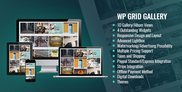 WP Grid Gallery I Wordpress Gallery Plugin Preview - Rating, Reviews, Demo & Download