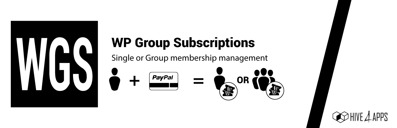 WP Group Subscriptions Preview Wordpress Plugin - Rating, Reviews, Demo & Download