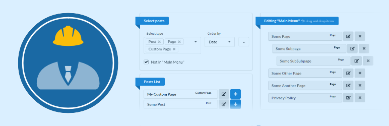 WP Headless Menu Editor Preview Wordpress Plugin - Rating, Reviews, Demo & Download