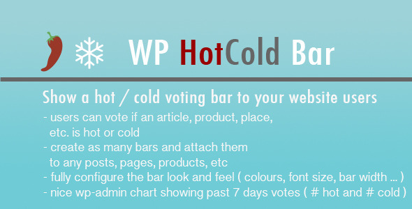 WP Hot Cold Rating Bar Plugin Preview - Rating, Reviews, Demo & Download
