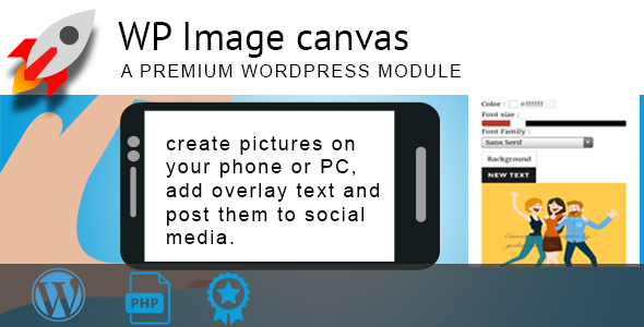 WP Image Canvas Preview Wordpress Plugin - Rating, Reviews, Demo & Download