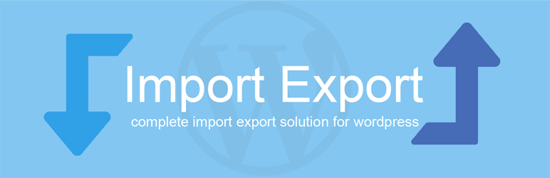 WP Import Export Lite Preview Wordpress Plugin - Rating, Reviews, Demo & Download