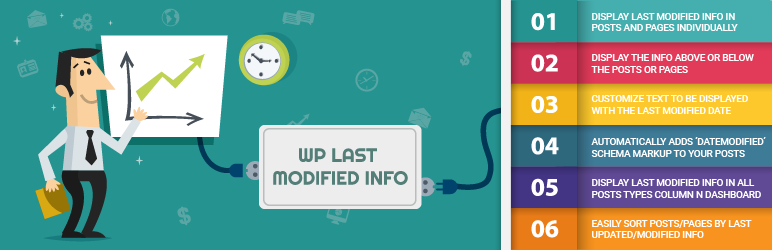 WP Last Modified Info Preview Wordpress Plugin - Rating, Reviews, Demo & Download