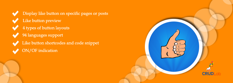 WP Like Button Preview Wordpress Plugin - Rating, Reviews, Demo & Download