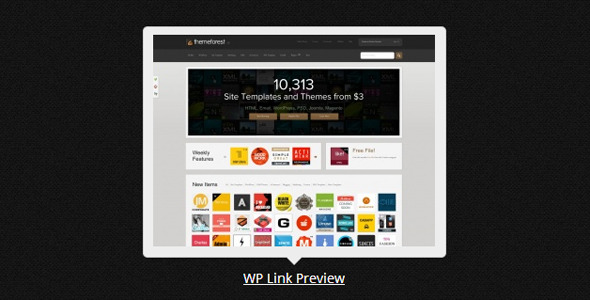 WP Link Preview WordPress Plugin Preview - Rating, Reviews, Demo & Download