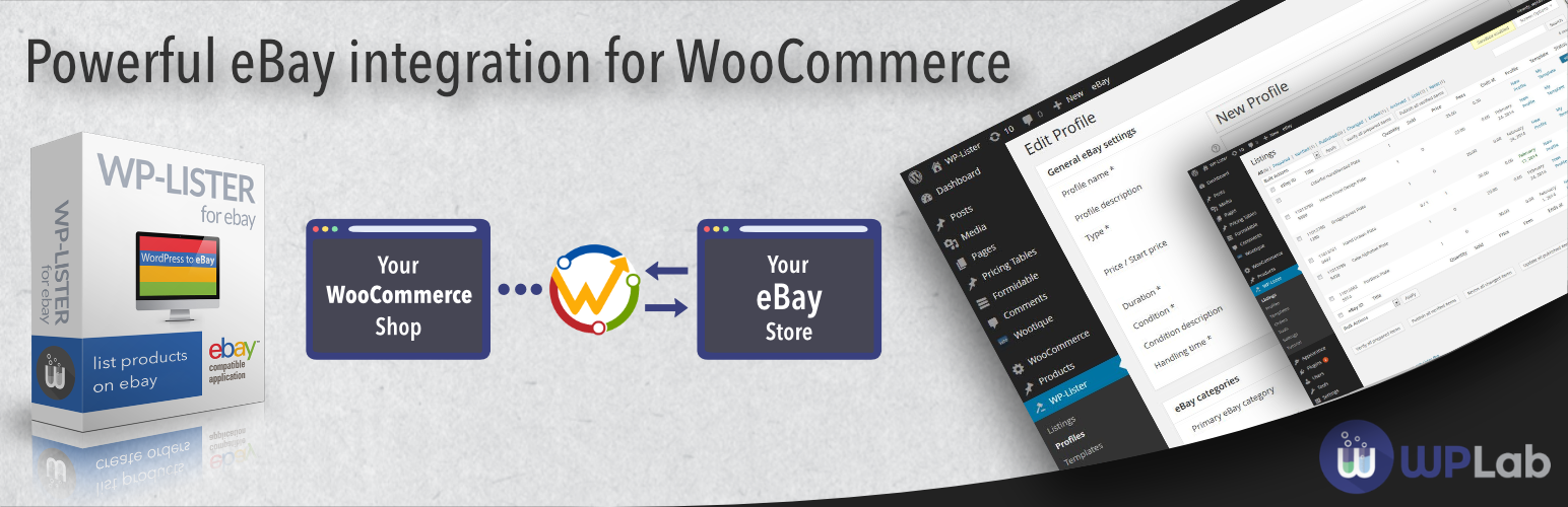 WP-Lister Lite For EBay Preview Wordpress Plugin - Rating, Reviews, Demo & Download