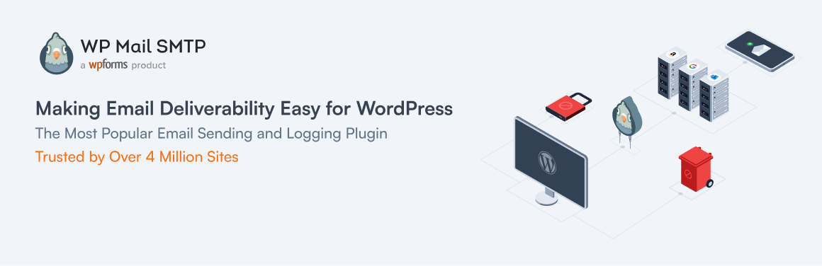 WP Mail SMTP By WPForms – The Most Popular SMTP And Email Log Plugin Preview - Rating, Reviews, Demo & Download