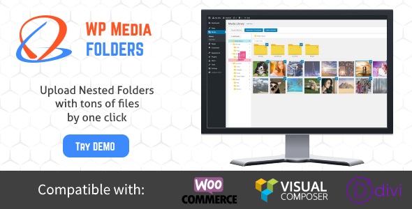 WP Media Folders Preview Wordpress Plugin - Rating, Reviews, Demo & Download