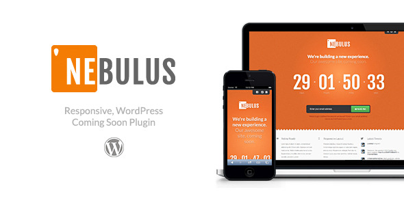 WP Nebulus : Responsive Wordpress Coming Soon Preview - Rating, Reviews, Demo & Download