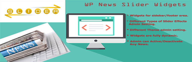 WP News Slider Widgets Preview Wordpress Plugin - Rating, Reviews, Demo & Download