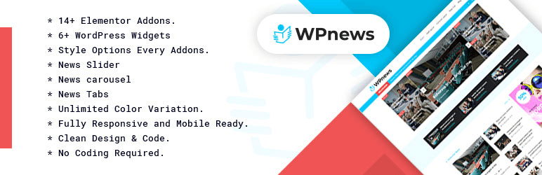WP News – WordPress News / Magazine Plugin Preview - Rating, Reviews, Demo & Download
