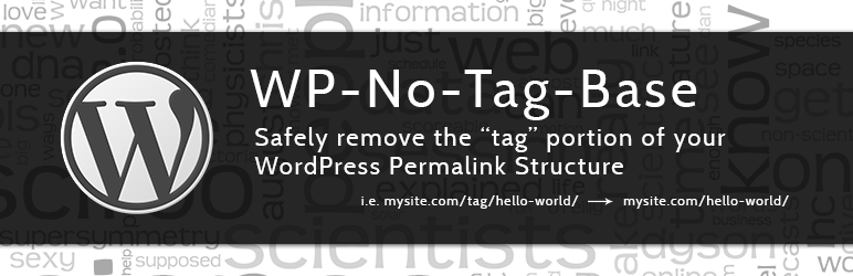 WP-No-Tag-Base Preview Wordpress Plugin - Rating, Reviews, Demo & Download