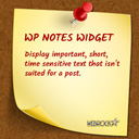 WP Notes Widget