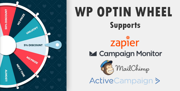 WP Optin Wheel: Gamified Optin Tool For WooCommerce & WordPress With Spin The Wheel Game - Rating, Reviews, Demo & Download