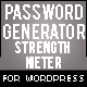 Wp Password Generator & Strength Meter