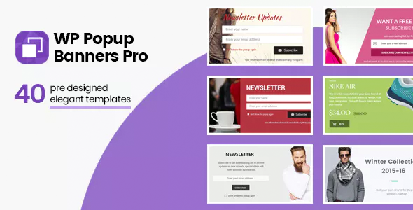 WP Popup Banners Pro – Ultimate Popup Plugin For WordPress Preview - Rating, Reviews, Demo & Download