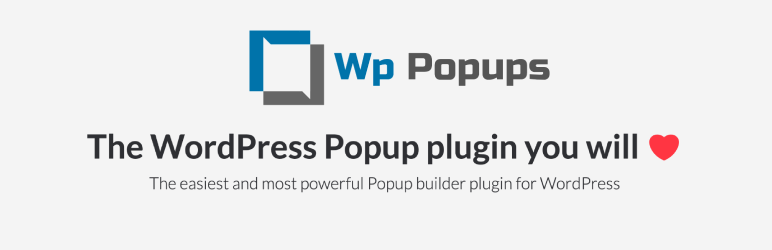 WP Popups – WordPress Popup Builder Preview - Rating, Reviews, Demo & Download