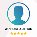 WP Post Author – Enhance Your Posts With The Author Bio, Co-Authors, Guest Authors, And Post Rating System, Including User Registration Form Builder