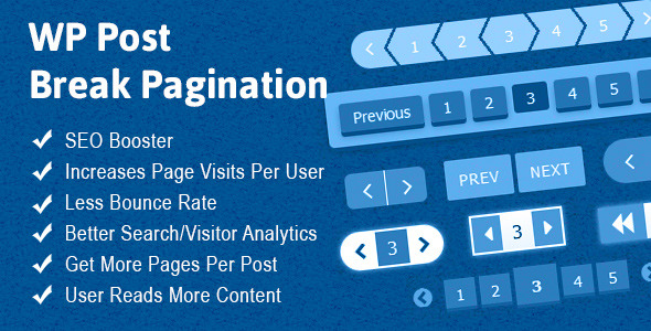 WP Post Break Pagination Preview Wordpress Plugin - Rating, Reviews, Demo & Download