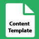 WP Post Content Template