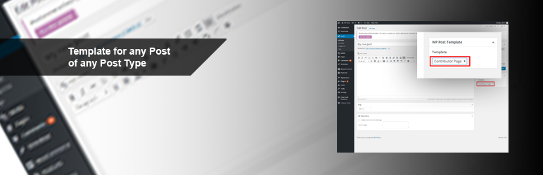 WP Post Type Template Preview Wordpress Plugin - Rating, Reviews, Demo & Download