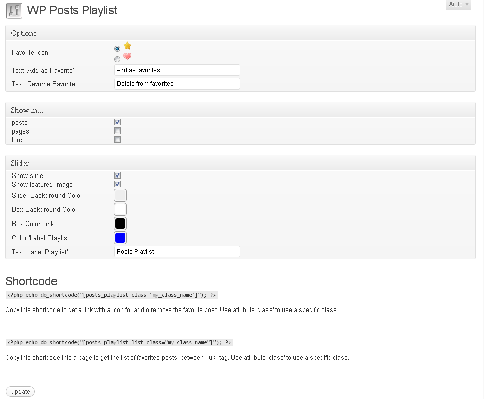 WP Posts Playlist Preview Wordpress Plugin - Rating, Reviews, Demo & Download