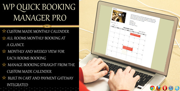 WP Quick Booking  Manager Pro Preview Wordpress Plugin - Rating, Reviews, Demo & Download