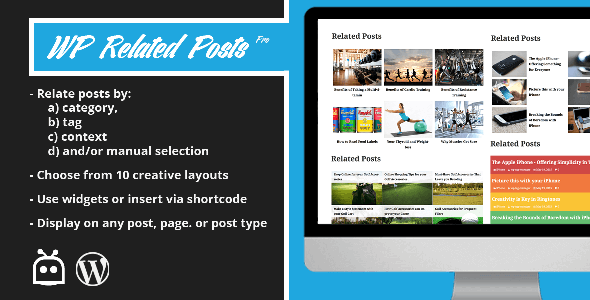 WP Related Posts Pro Preview Wordpress Plugin - Rating, Reviews, Demo & Download