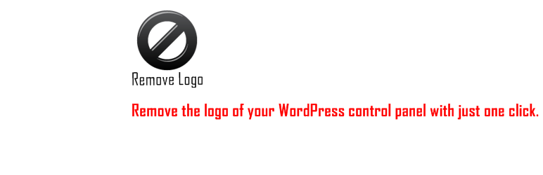 WP Remove Logo Admin Preview Wordpress Plugin - Rating, Reviews, Demo & Download