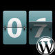 WP: Resizable Multicolor Countdown