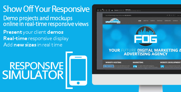 WP Responsive Simulator Preview Wordpress Plugin - Rating, Reviews, Demo & Download