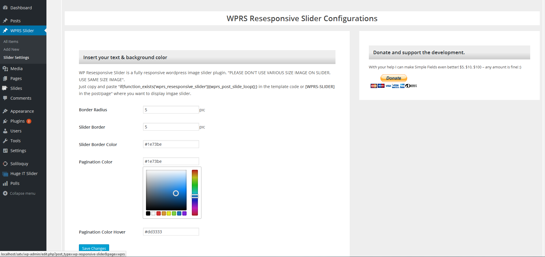 WP Responsive Slider Preview Wordpress Plugin - Rating, Reviews, Demo & Download