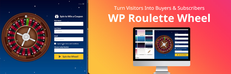 WP Roulette Wheel – Versatile Roulette Game With Pop-Up, Email Collection And Coupon Generation Preview Wordpress Plugin - Rating, Reviews, Demo & Download